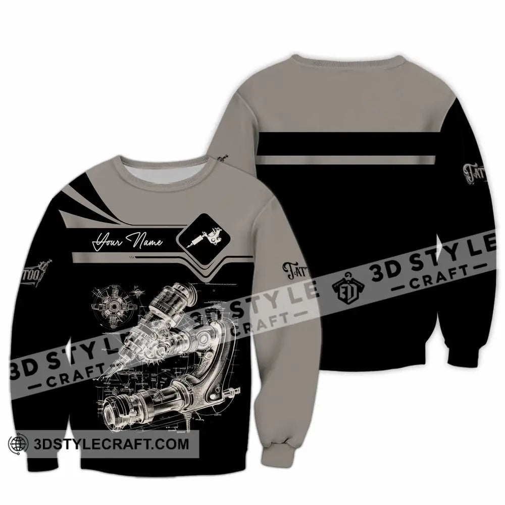 Unisex Shirt - Custom Tattoo Artist Shirt - Long Sleeve / S - T-shirt