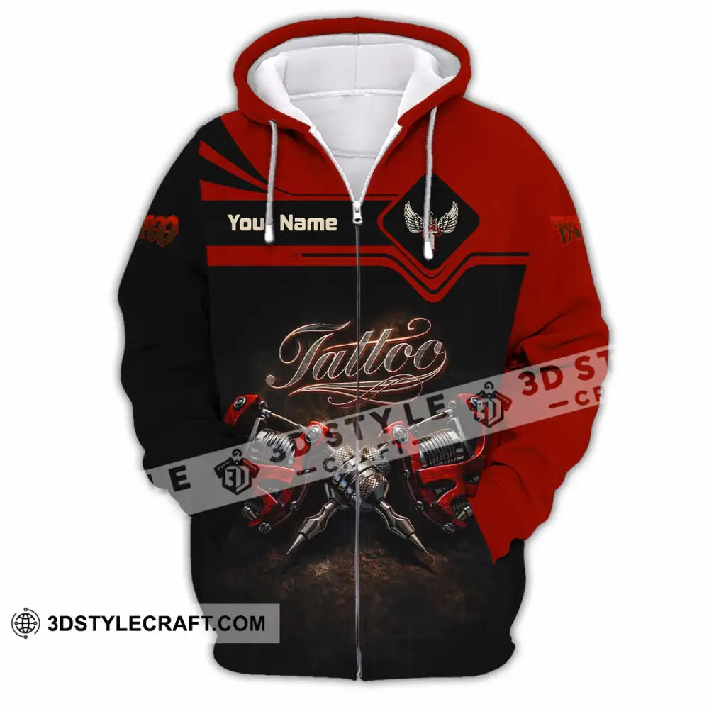 Unisex Shirt - Custom Tattoo Shirt - Zipper Hoodie / S - T-shirt