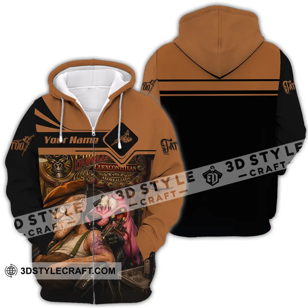 Unisex Shirt - Custom Tattoo Shirt - Zipper Hoodie / S - T-shirt