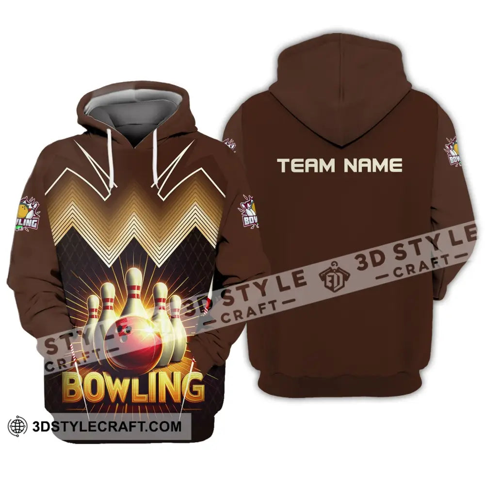 Unisex Shirt Custom Team Name Bowling For Clubs Gift Hoodie / S T-Shirt