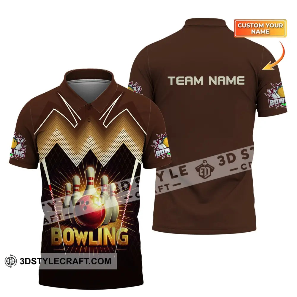 Unisex Shirt Custom Team Name Bowling For Clubs Gift T-Shirt