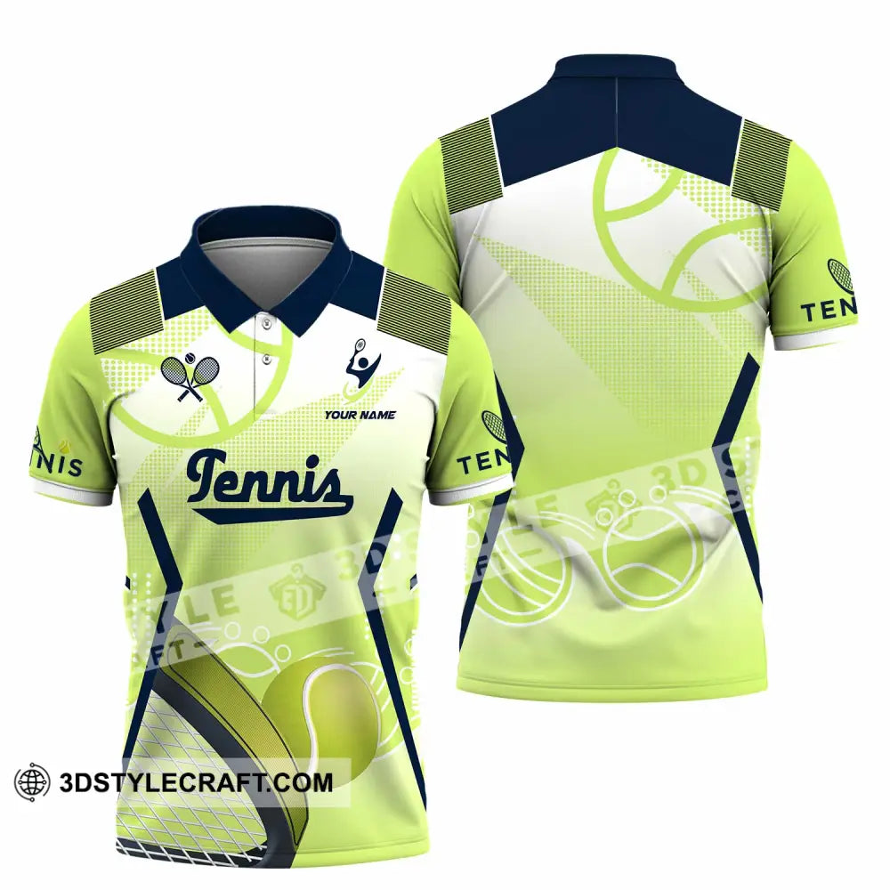 Unisex Shirt - Custom Tennis 3D Shirt Polo Shirt / S T-shirt