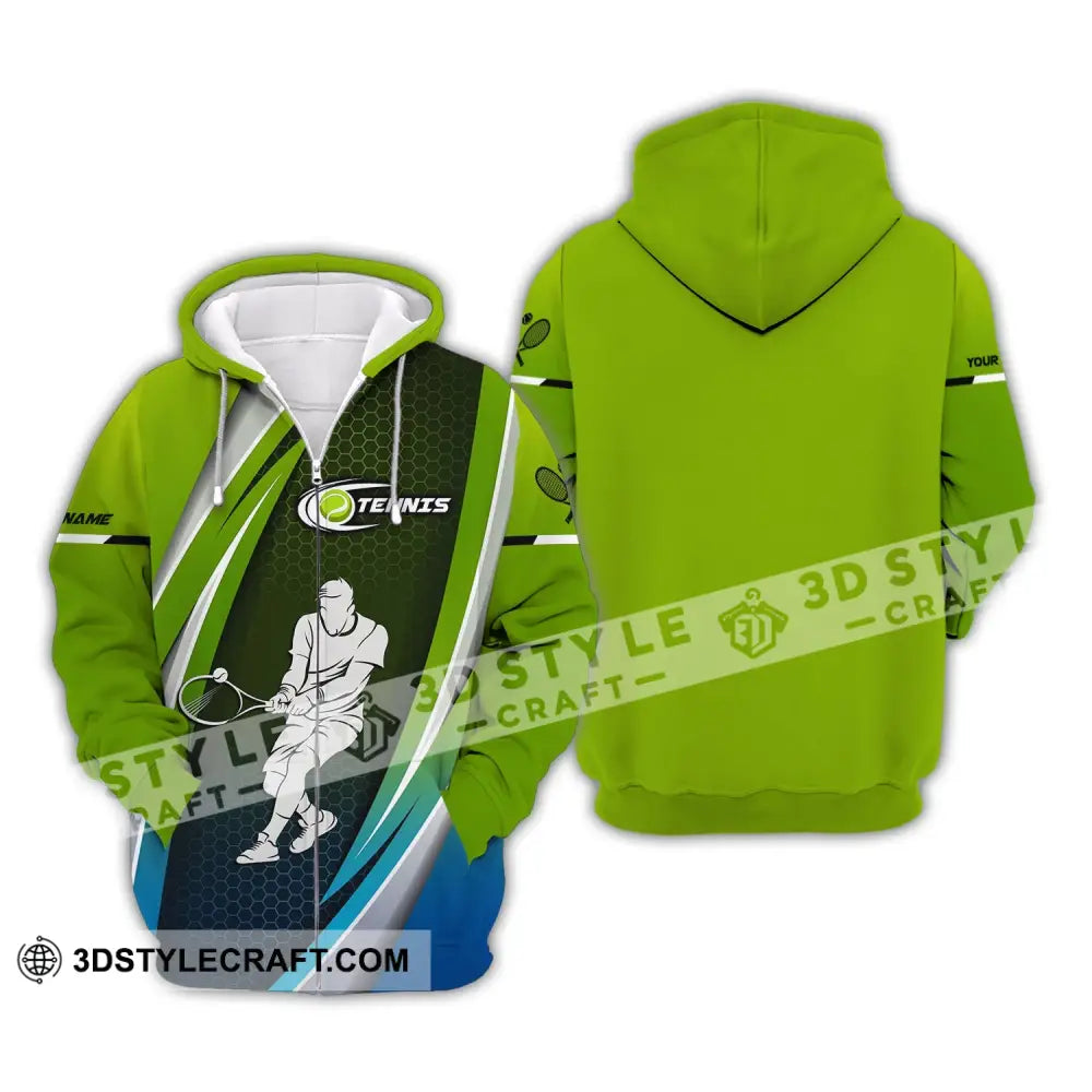 Unisex Shirt Custom Tennis Club Gift For Player Gifts Zipper Hoodie / S T-Shirt