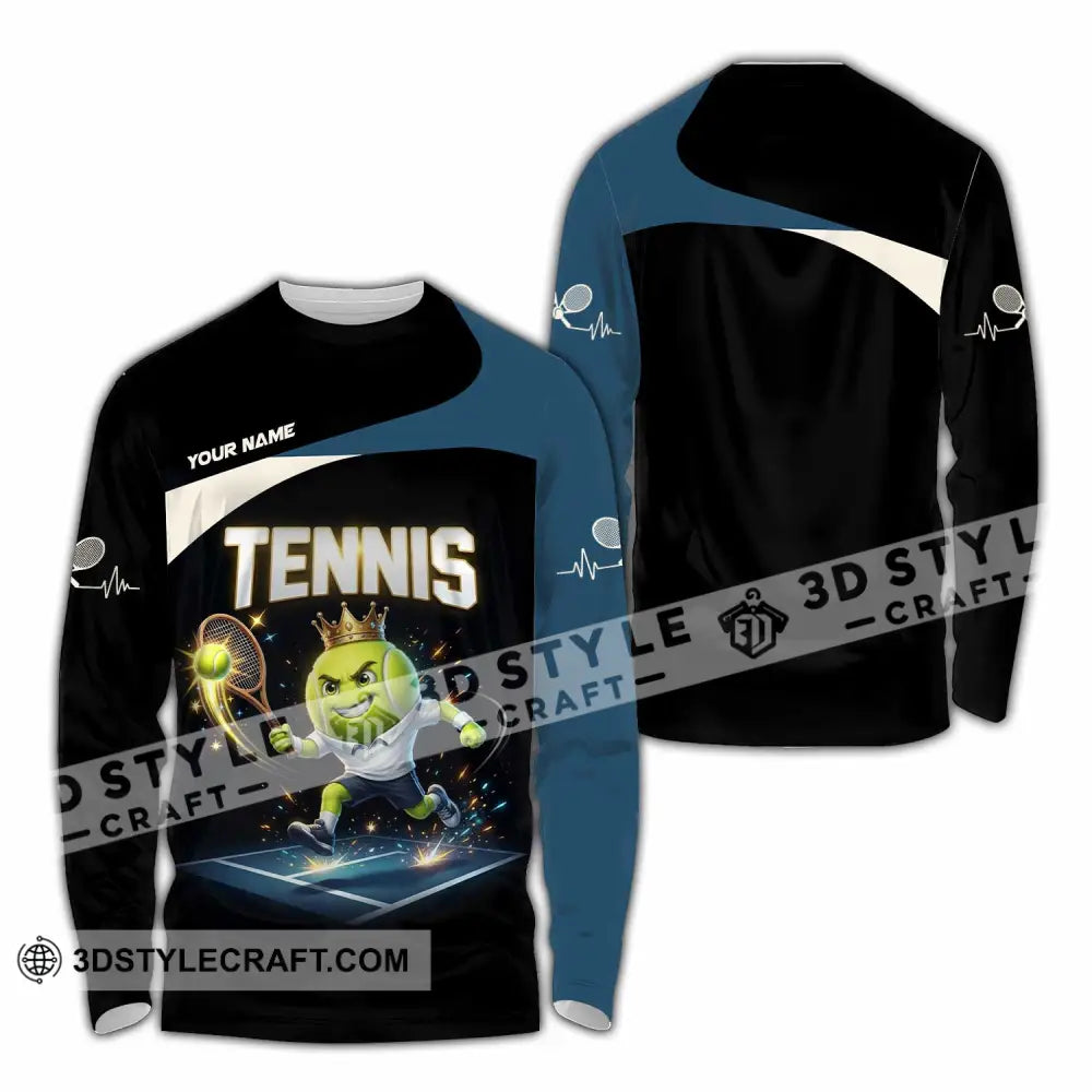 Unisex Shirt - Custom Tennis Shirt - Long Sleeve Shirt / S - T-shirt