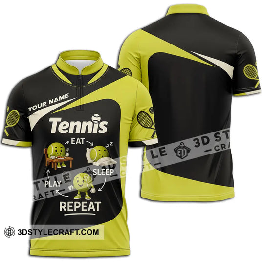 Unisex Shirt - Custom Tennis Shirt style option 2