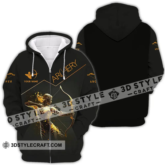 Unisex Shirt - Custom Text Archery Queen Sport Shirt For Player style option 4