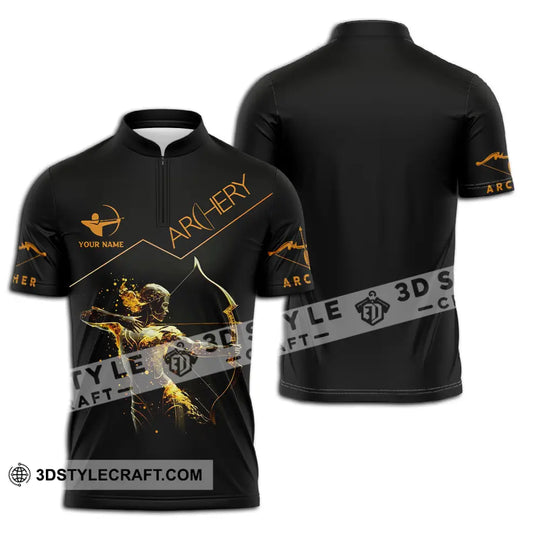 Unisex Shirt - Custom Text Archery Queen Sport Shirt For Player style option 2