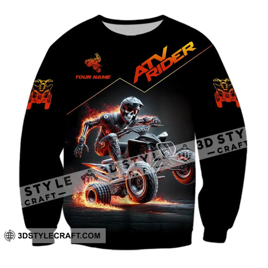 Unisex Shirt - Custom Text Shirt ATV Rider style option 4