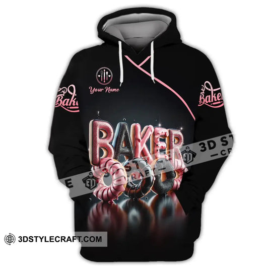 Unisex Shirt - Custom Text Shirt Baker Donuts style option 2