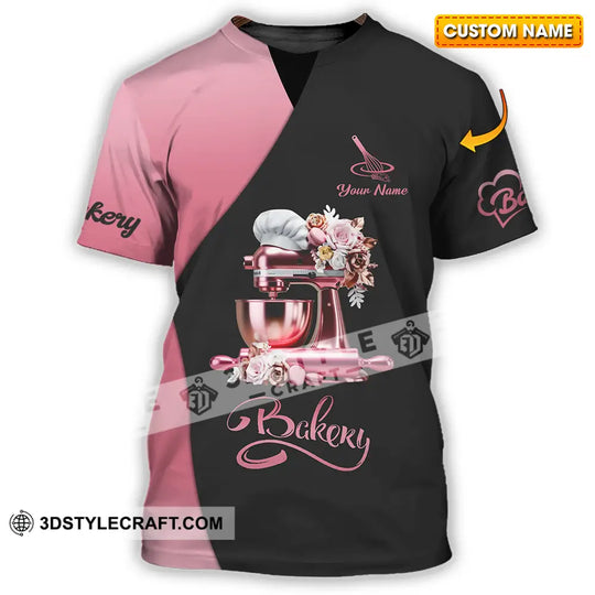 Unisex Shirt - Custom Text Shirt, Bakery style option 1