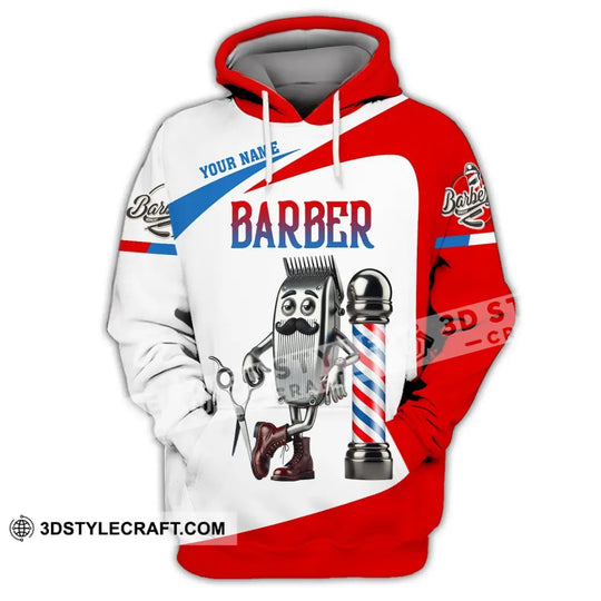 Unisex Shirt - Custom Text Shirt Barber style option 2