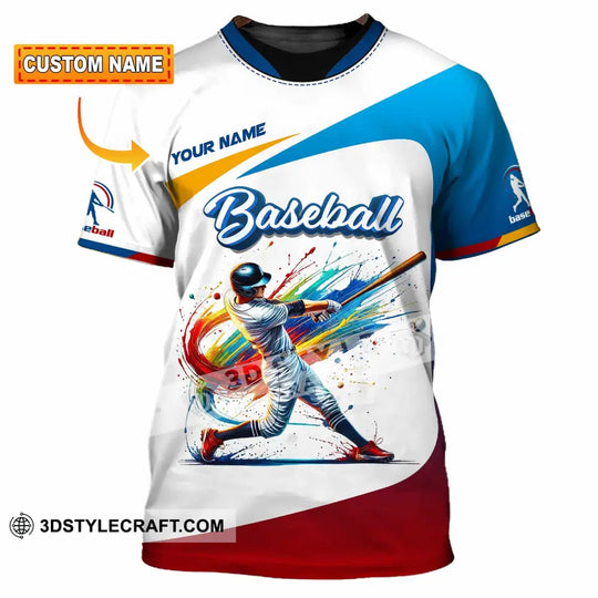 Unisex Shirt - Custom Text Shirt Baseball style option 1
