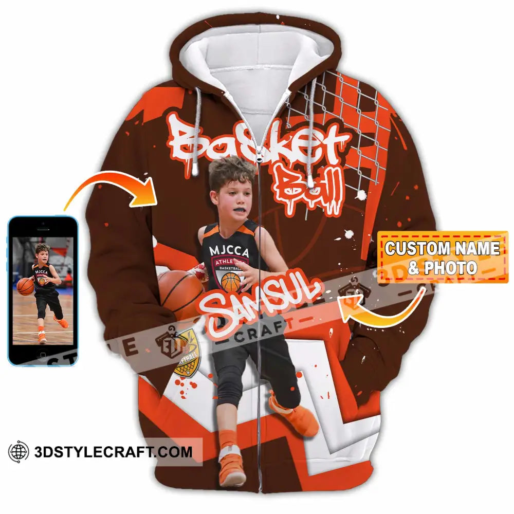Unisex Shirt - Custom Text Shirt Basketball Shirt - T-shirt