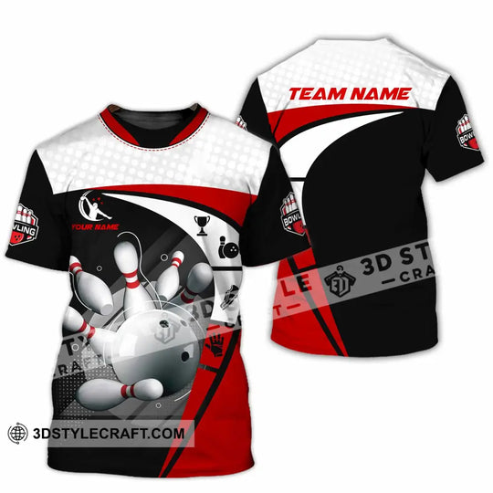 Unisex Shirt - Custom Text Shirt, Bowling Shirt style option 2