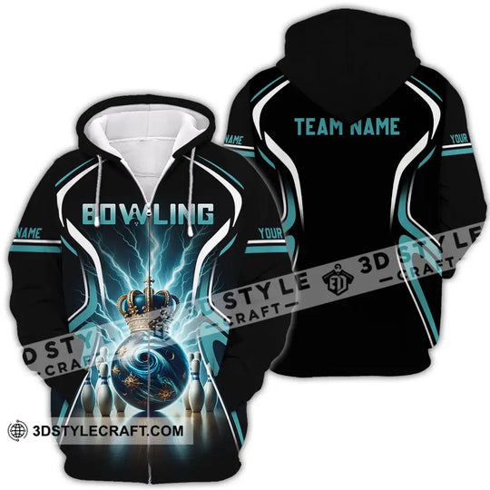 Unisex Shirt - Custom Text Shirt, Bowling Shirt style option 4