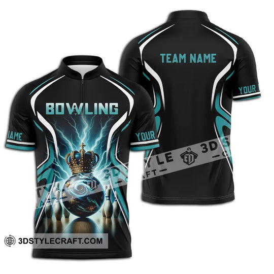 Unisex Shirt - Custom Text Shirt, Bowling Shirt style option 2