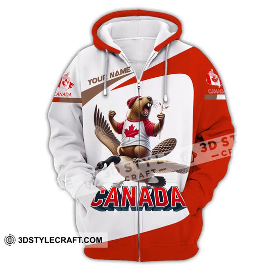 Unisex Shirt - Custom Text Shirt Canada style option 3