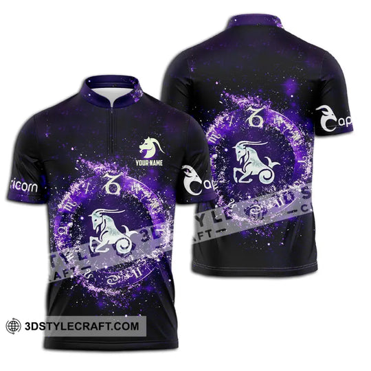 Unisex Shirt - Custom Text Shirt Capricorn style option 2