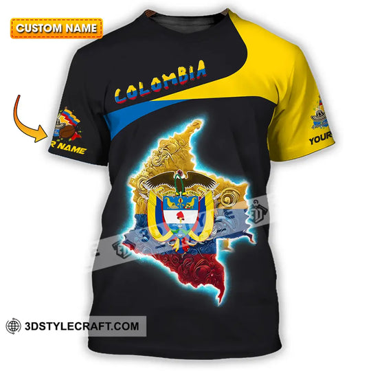Unisex Shirt - Custom Text Shirt Colombia style option 1
