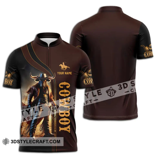 Unisex Shirt - Custom Text Shirt Cowboy style option 2
