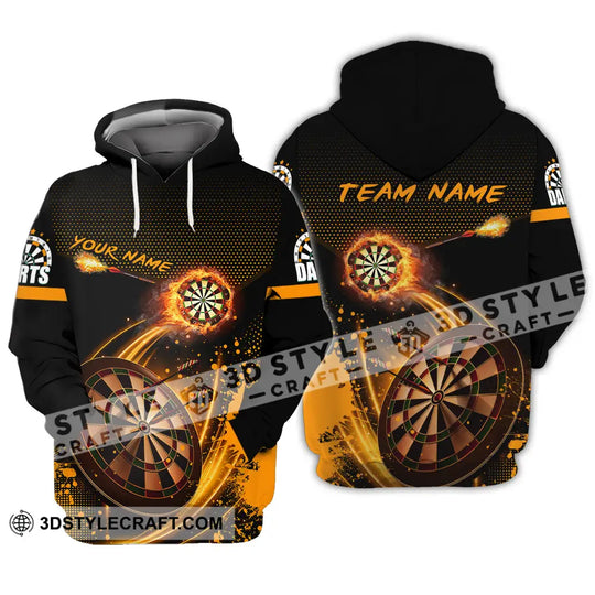 Unisex Shirt - Custom Text Shirt, Dart Shirt style option 4