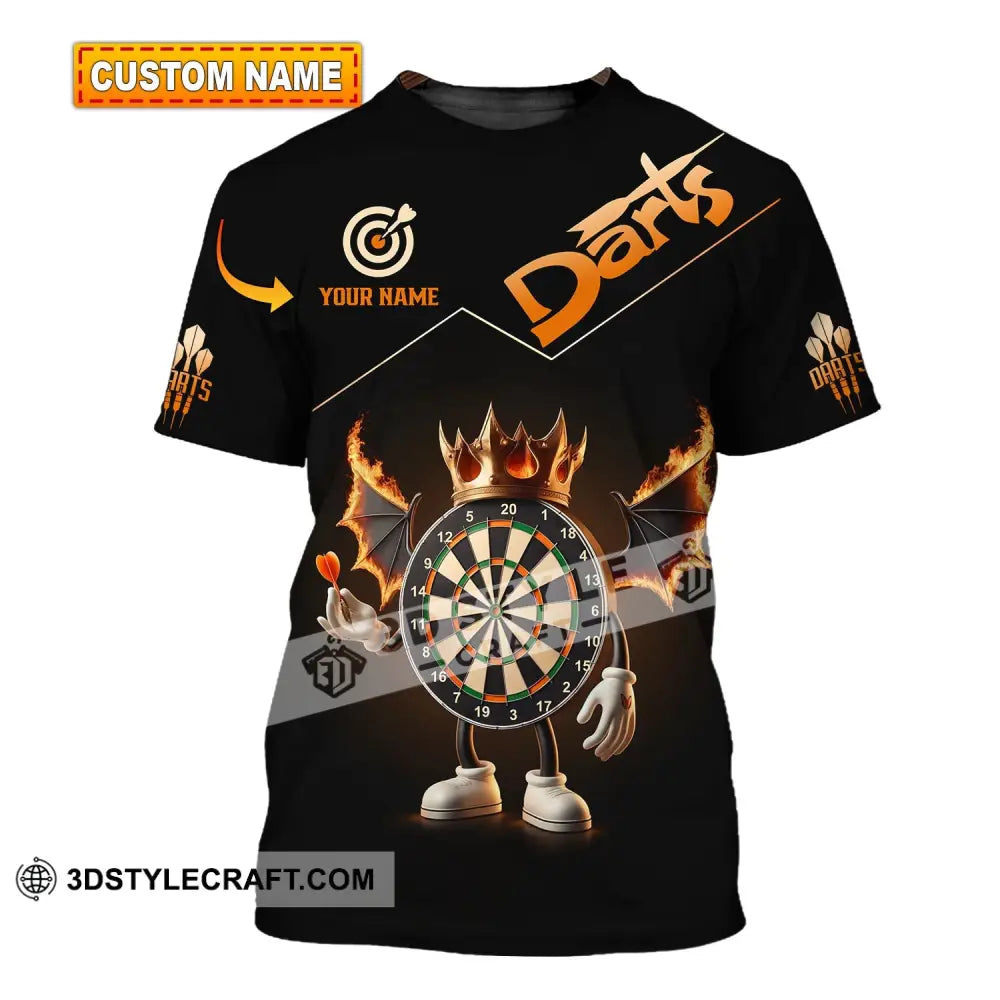 Unisex Shirt - Custom Text Darts T-Shirt