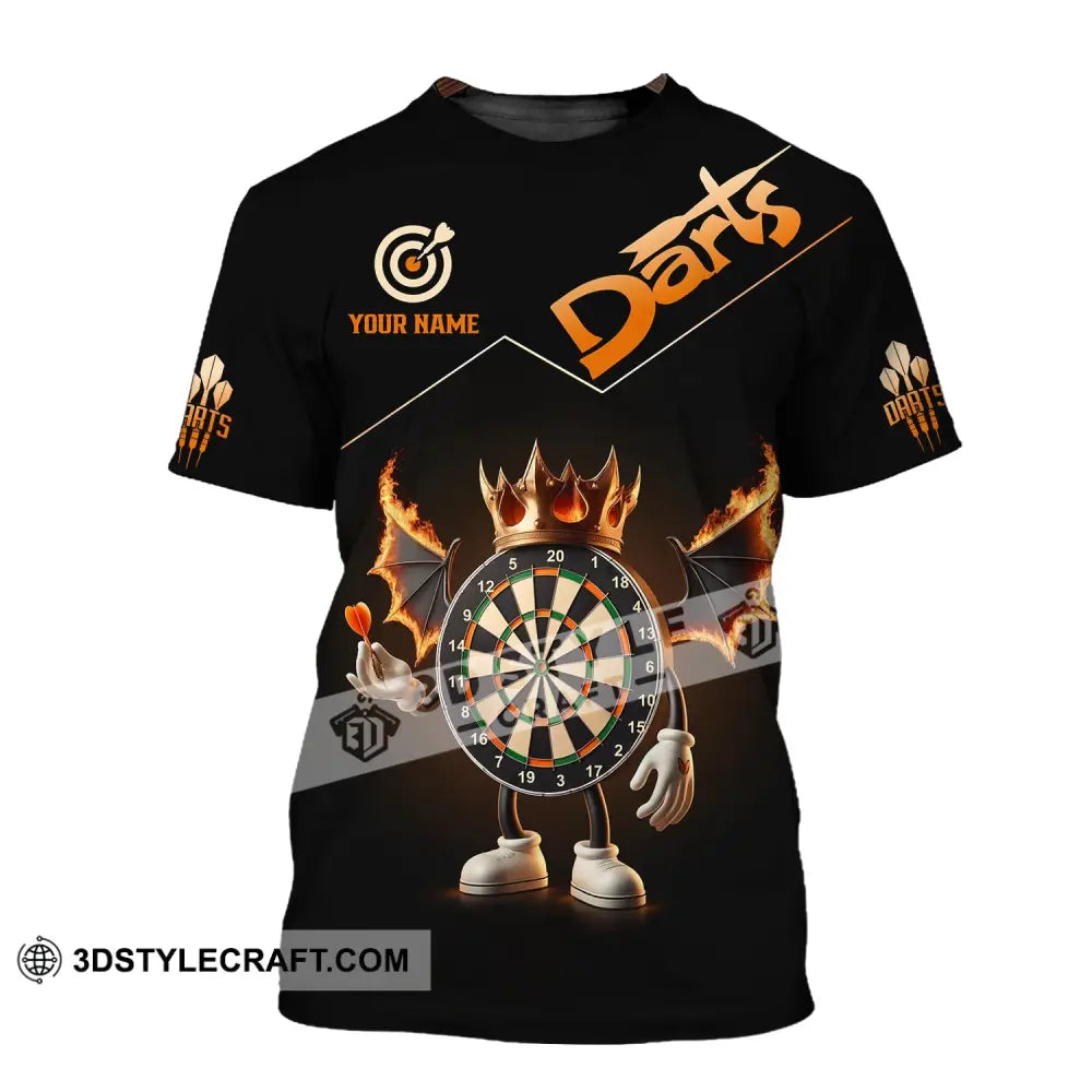 Unisex Shirt - Custom Text Darts T-Shirt / S T-Shirt