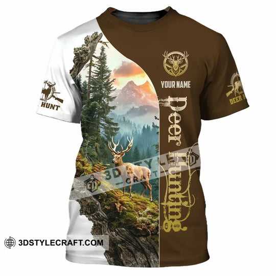 Unisex Shirt - Custom Text Shirt, Deer Hunting style option 2