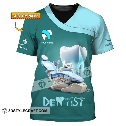 Unisex Shirt - Custom Text Dentist Shirt style option 1