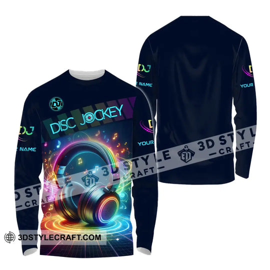 Unisex Shirt - Custom Text Dis Jockey Shirt style option 4