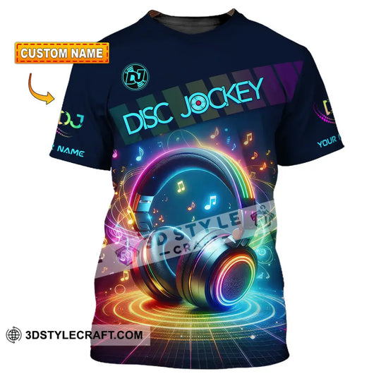 Unisex Shirt - Custom Text Dis Jockey Shirt style option 1