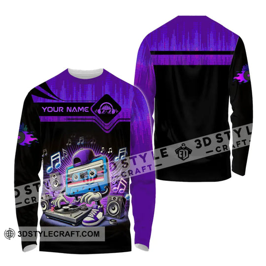 Unisex Shirt - Custom Text Shirt, Disc Jockey Shirt style option 4