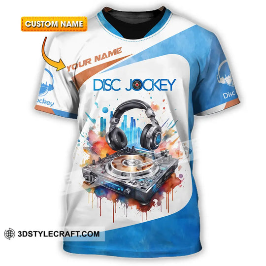 Unisex Shirt - Custom Text Shirt, Disc Jockey Shirt style option 1