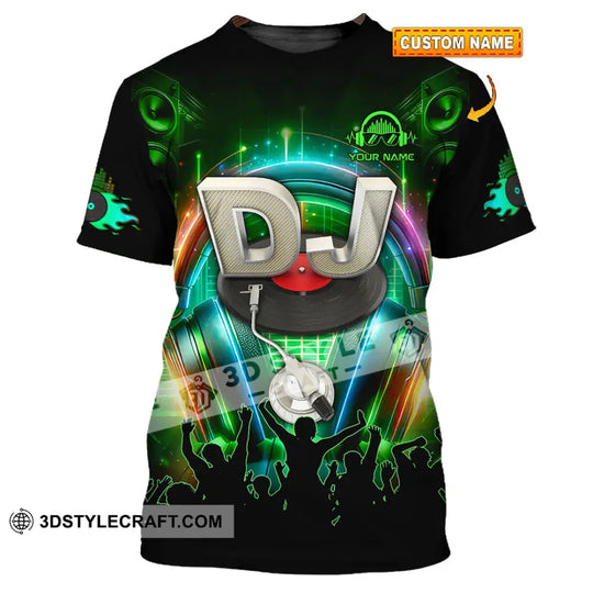 Unisex Shirt - Custom Text Shirt, Disc Jockey Shirt style option 1