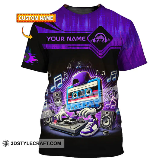 Unisex Shirt - Custom Text Shirt, Disc Jockey Shirt style option 1