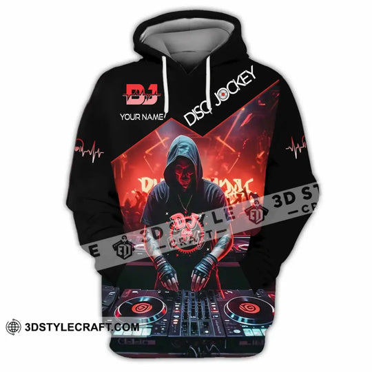 Unisex Shirt - Custom Text Shirt DJ style option 4