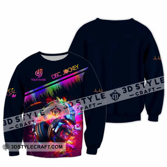 Unisex Shirt - Custom Text DJ Shirt style option 3