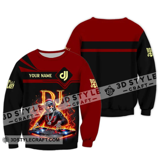 Unisex Shirt - Custom Text Shirt DJ style option 4