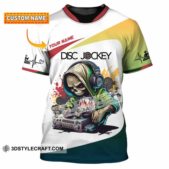 Unisex Shirt - Custom Text Shirt, DJ Shirt style option 1