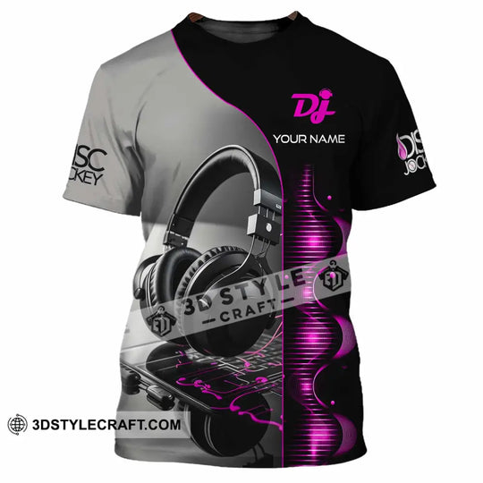 Unisex Shirt - Custom Text Shirt DJ style option 2