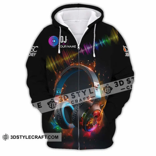 Unisex Shirt - Custom Text Shirt DJ style option 3