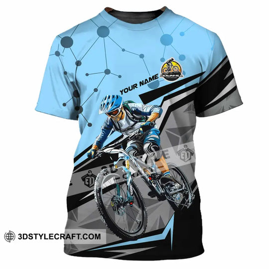 Unisex Shirt - Custom Text Shirt, Downhill Shirt style option 2