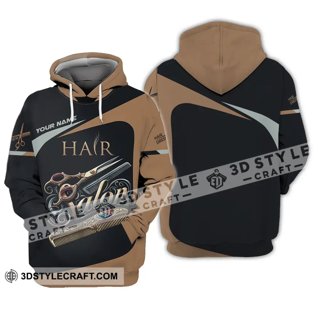 Unisex Shirt - Custom Text Shirt For Hair Salon Hoodie / S T-shirt