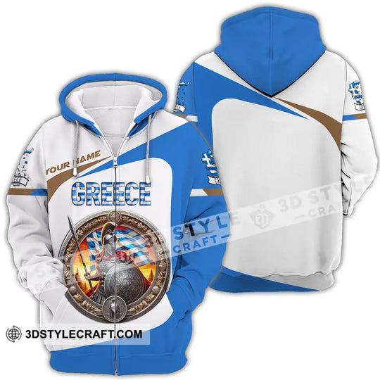 Unisex Shirt - Custom Text Shirt Greece style option 4