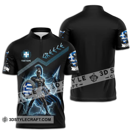 Unisex Shirt - Custom Text Shirt Greece style option 2