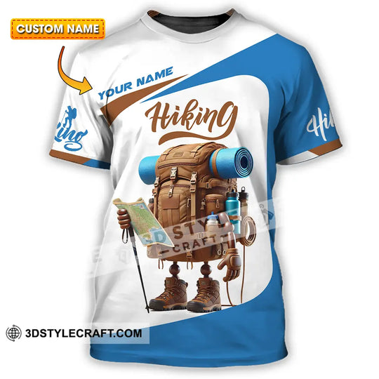 Unisex Shirt - Custom Text Shirt Hiking style option 1