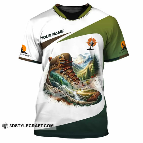 Unisex Shirt - Custom Text Shirt Hiking style option 2