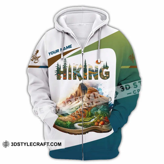 Unisex Shirt - Custom Text Shirt, Hiking Shirt style option 3
