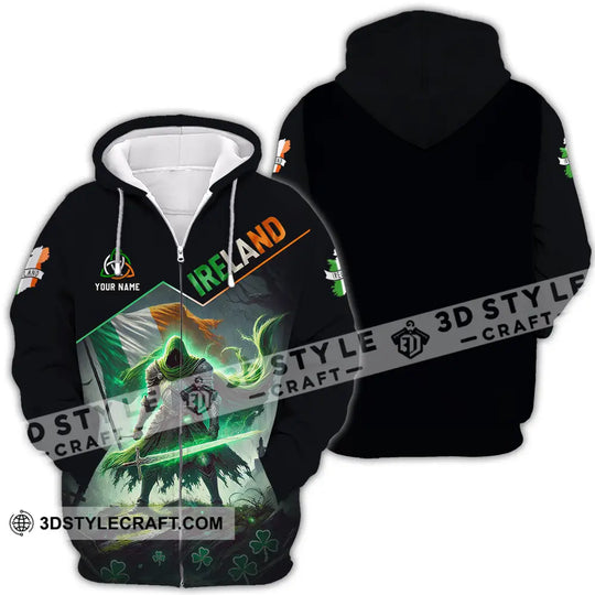 Unisex Shirt - Custom Text Shirt Ireland style option 4