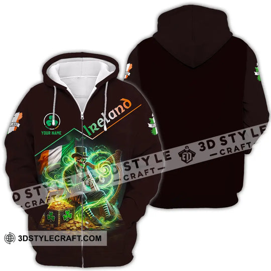 Unisex Shirt - Custom Text Shirt Ireland style option 4